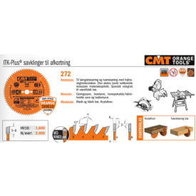 CMT Klinge 160x1,7x20 Z40W