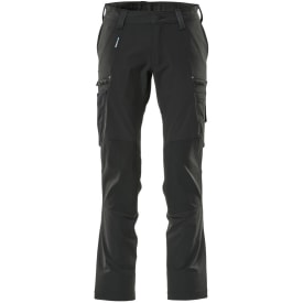 Mascot Advanced arbejdsbukser med stretch, sort, str. 82C48