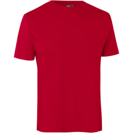 ID T-Time t-shirt, rød, str. 4XL