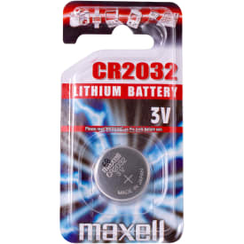 Maxell Lithium CR2032 knappcellebatteri, 1 stk.