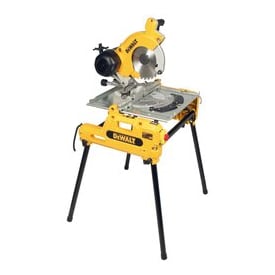DeWalt DW743N-QS vendbar kap-/gerings- og bordsav, Ø250 mm230V
