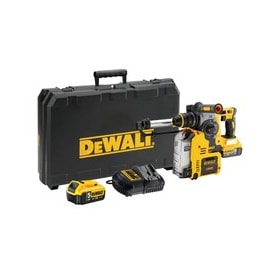 DEWALT 18V borehammer DCH275P2 med støvudsug, 2 x 18 V/5,0 Ah