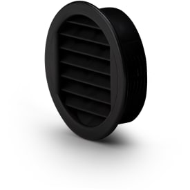 Fresh skabsrist, Ø80 mm, sort