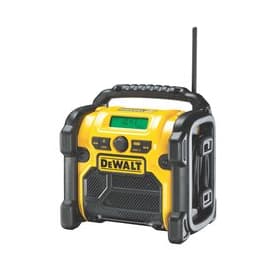 DeWalt DCR020-QW DAB+/FM radio, med AUX og USB-ladestik, uden batteri