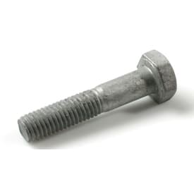 Stålbolt M16 x 80 mm, FZV, DIN 4014, 6-kant, 25 stk.