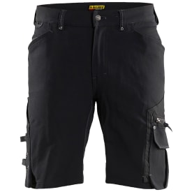 Blåkläder shorts 19871644, 4-vejs stretch, sort, str. 54