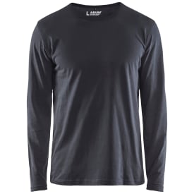 Blåkläder 35001 langærmet t-shirt, mørkegrå, str. L