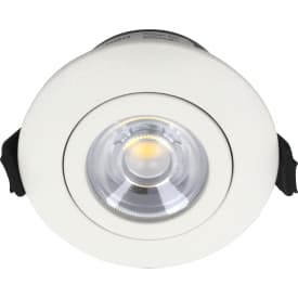 Nordtronic Low Profile Flexible G2 indbygningsspot, Ø75 mm, hvid