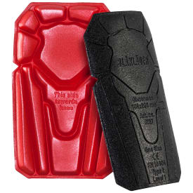 Blåkläder Workwear 4027 knæpude-indlæg, sort/rød