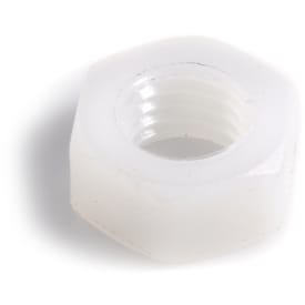 Møtrik M6, PA, DIN 934, 100 stk.