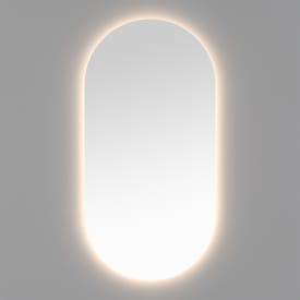 Loevschall Blokhus spejl med lys, 50x100 cm