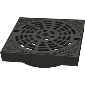 Ulefos 600 x 180 mm karm/rist m/lås, firk., fast, 40 t, SG