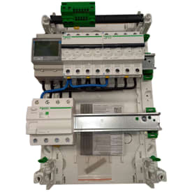 Schneider Resi9 CX færdigmonteret gruppetavle, 3120KK0008