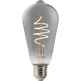 Nordlux Smart Deko E27 edison filamentpære, 4,7W, røgfarvet