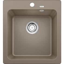 Blanco Naya 45 UX diskbänk, 46,5x51 cm, beige