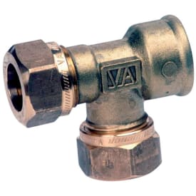 Vatette t-koppling, R15x15x15mm