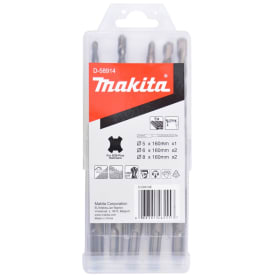 Makita SDS+ borbitsett med 5 bor