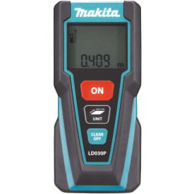 Makita Laseravståndsmätare med längd- och areakalkylator
