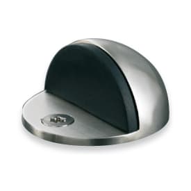 Randi 7607 Line18 dörrstopp sköldpadda, ø45 x 25 mm, borstat rostfritt stål