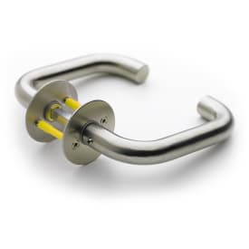 Randi 7020 Line18 dørhåndtag , U-formet, børstet rustfrit stål