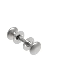 Randi 7080 Line18 drejelig dørknop, ø50 mm, børstet rustfrit stål