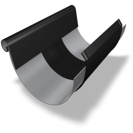 PREFA ekspantionsstykke 280 Med Vulst Og Blænde Sort