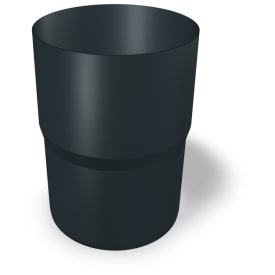 PREFA Rørsamlemuffe 80 Mm Antracit P.10