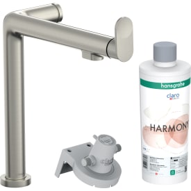Hansgrohe Aqittura M91 køkkenarmatur, filtreret vand, stål