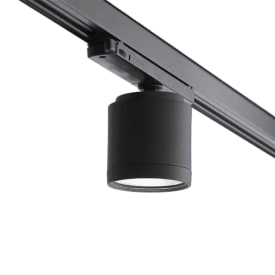 Global Standard 3-fas skenspotlight, svart