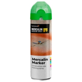 Mercalin® Marker FL mærkespray 500 ml, fluorescerende grøn