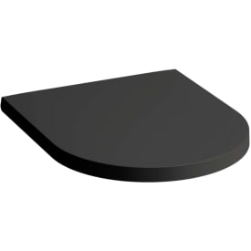 Kartell Laufen toalettsete, avtagbar, sort