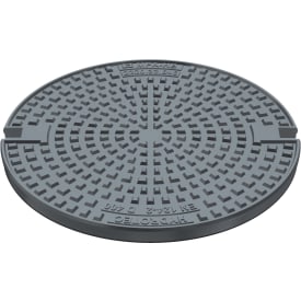 Duco dæksel Ø600 mm, sort