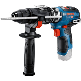Bosch FlixiClick maskine GSR12V-35FC, 5 x fortsats, 2 x 3,0 Ah