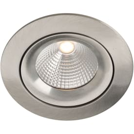 The Light Group One 360° indbygningsspot, 3000K, aluminium