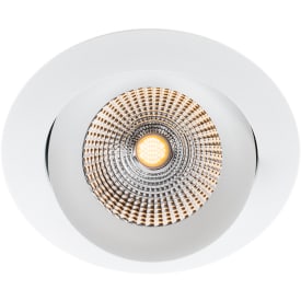 SLC One 360° indbygningsspot, 4000K, hvid