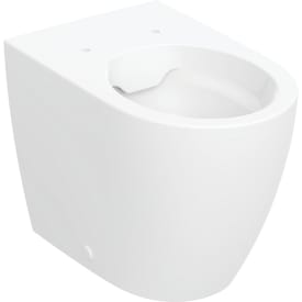 Geberit iCon toilet, back to wall, uden skyllekant, hvid