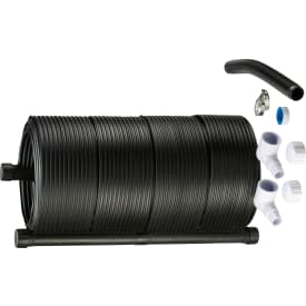 Swim & Fun solvärmepanel, 60x305 cm, svart