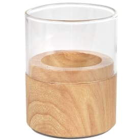 Duni Neat bordlampe, lyst træ