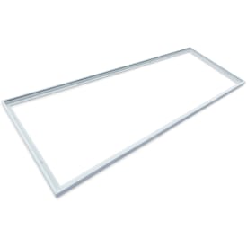 Click-Fit indbygningsramme 30x60 LED panel G3, hvidlakeret