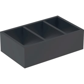 Ifö skuffeinnsats, 32,3x20 cm, grå