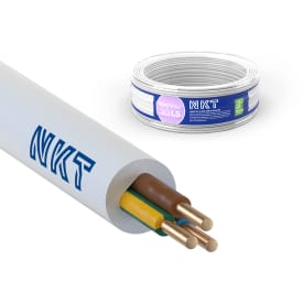 100 meter Kabel EXQ XTRA DCA 3G1,5 hvid R100