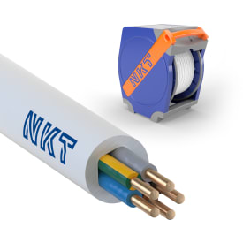 450 meter Kabel EXQ XTRA DCA 4G1,5 hvid Qaddy Q450