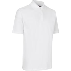 ID Yes poloshirt, hvid, str. L