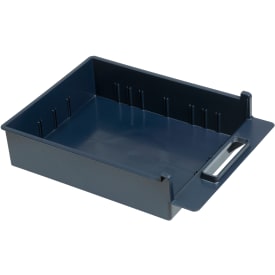 12 stk Hyllebokser blå hylle 4-800