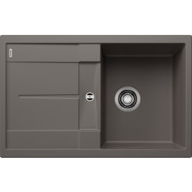Blanco Metra 45S UX køkkenvask, 78x50 cm, grå
