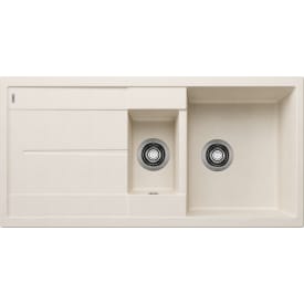 Blanco Metra 6S UX køkkenvask, 100x50 cm, råhvid