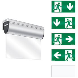 Nødlys SLC 3t 25m IR SC/C, for vegg