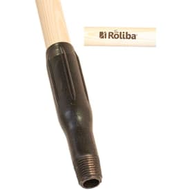 Roliba træskaft med gevind adapter, Ø25 mm, 1500 mm