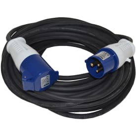 Blue Electric forlængerled med CE stik, 25 meter