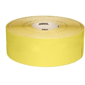 Mirka sandpapir / slibepapir 100 mm x 50 m, gul, K60